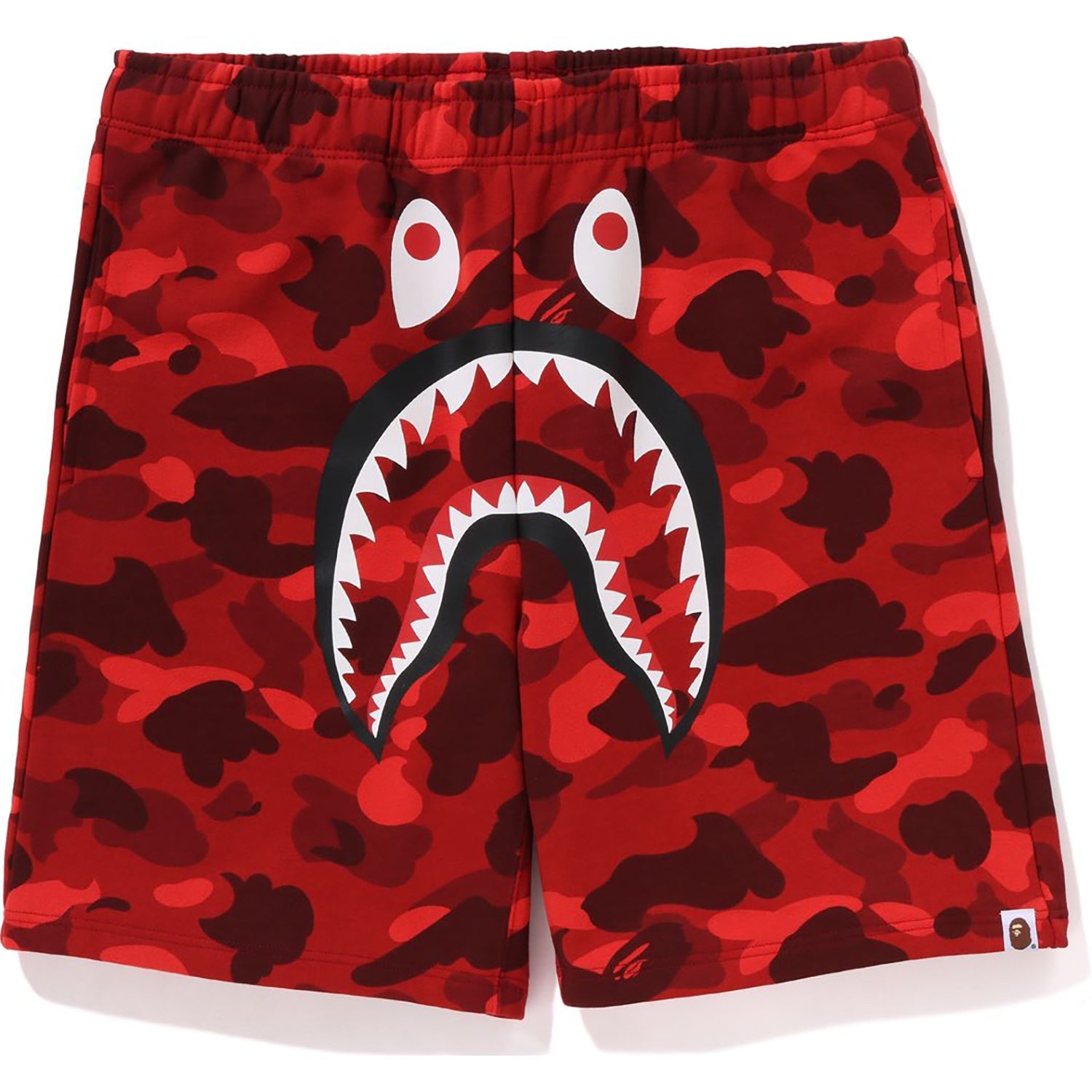 COLOR CAMO SHARK SWEAT SHORTS MENS