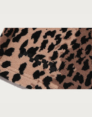 BAPE BY KAZUKI KURAISHI LEOPARD JACQUARD SHORTS MENS
