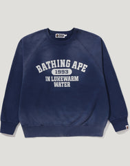 DESTROY WASHED EFFECT RELAXED FIT CREWNECK SWEATSHIRT MENS