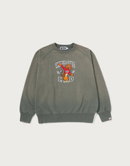 WGM BEAST COLLEGE RELAXED FIT CREWNECK SWEATSHIRT MENS