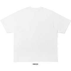 BAPE X MR. COLLEGE RELAXED FIT TEE MENS