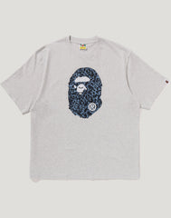 WILD LEOPARD PATTERN APE HEAD RELAXED FIT TEE MENS