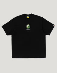 APPLE GRAPHIC BY BATHING APE RELAXED FIT TEE MENS