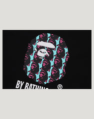 APE HEAD PATTERN BY BATHING APE RELAXED FIT TEE MENS
