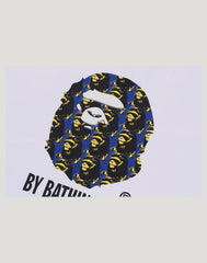 APE HEAD PATTERN BY BATHING APE RELAXED FIT TEE MENS