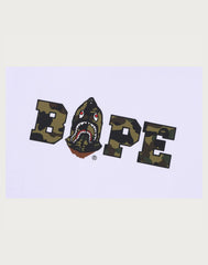 1ST CAMO BAPE LOGO RELAXED FIT TEE MENS