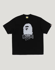 HAND DRAWN APE HEAD RELAXED FIT TEE MENS