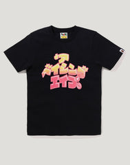 KATAKANA A BATHING APE TEE LADIES