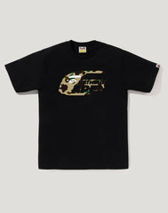 1ST CAMO MOVING APE HEAD TEE MENS