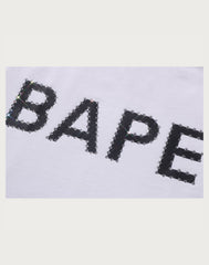 CRYSTAL STONE BAPE LOGO TEE LADIES
