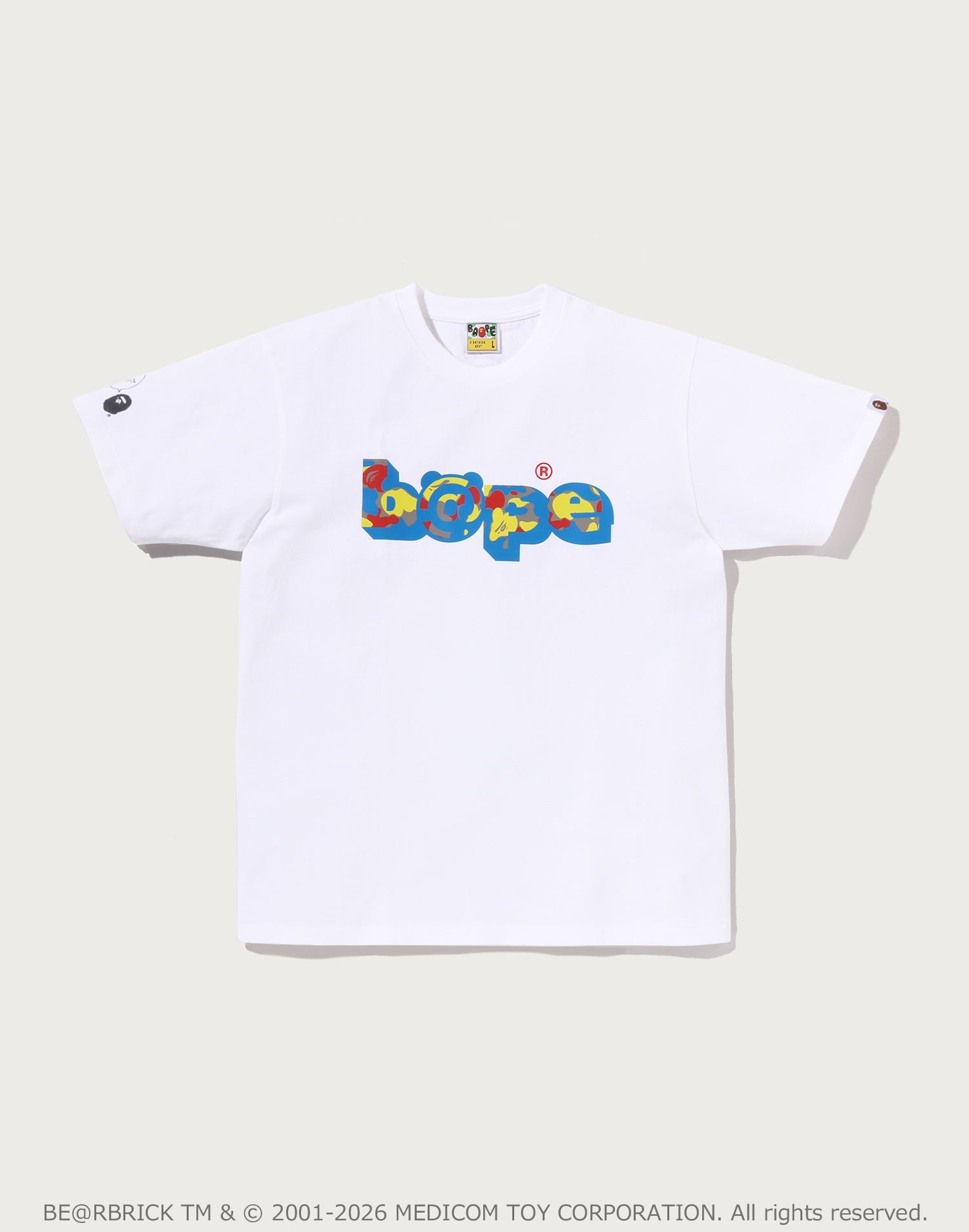 BAPE X MEDICOM TOY 30TH ANNIV. BAPE TEE MENS