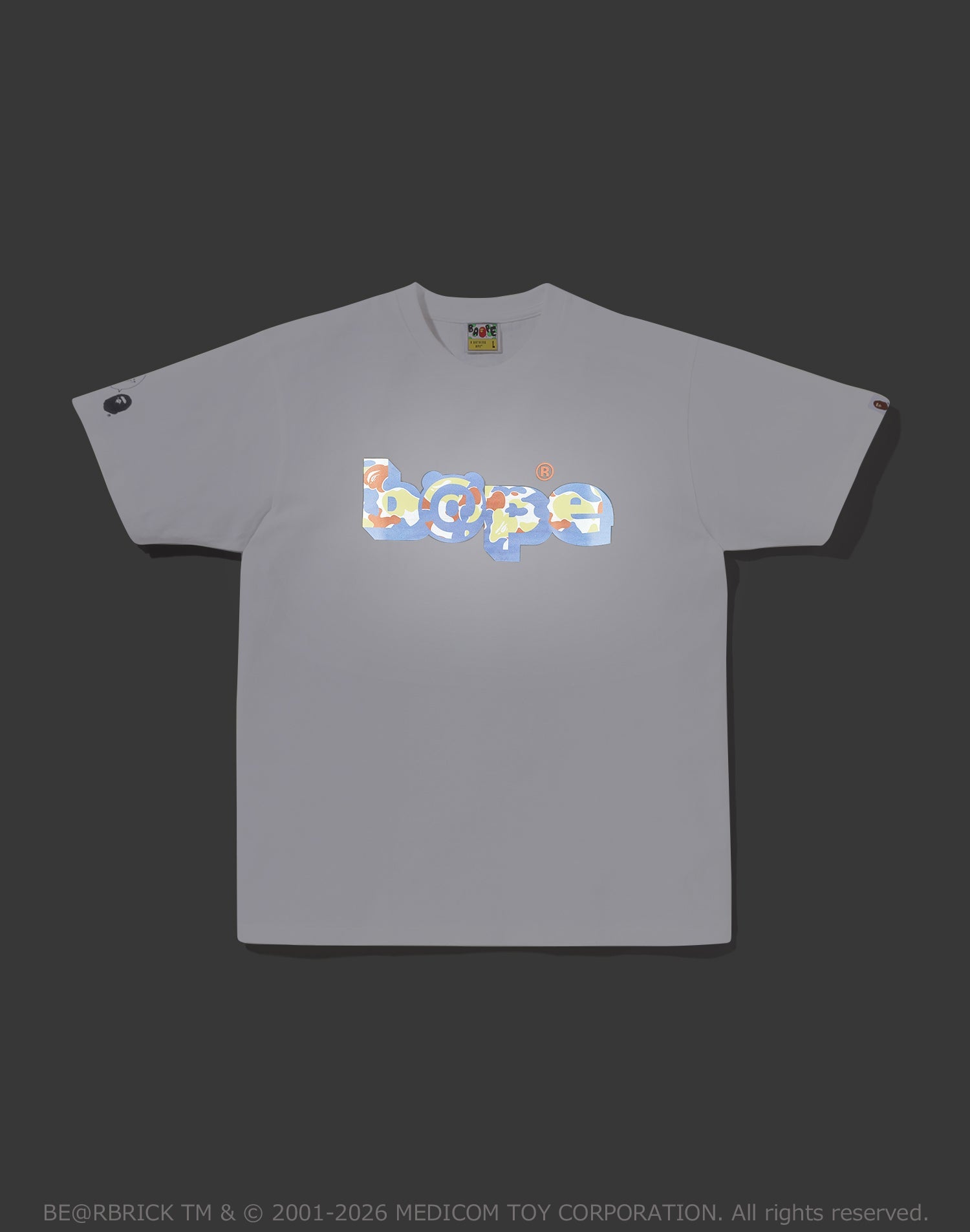 BAPE X MEDICOM TOY 30TH ANNIV. BAPE TEE MENS