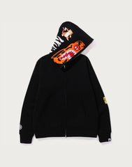 TIGER FULL ZIP HOODIE MENS