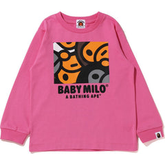 ALL BABY MILO MIX L/S TEE KIDS