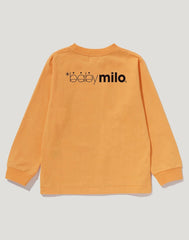 WINKING MILO FACE LS TEE KIDS