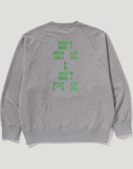 MILO BORG RELAXED FIT CREWNECK SWEATSHIRT MENS