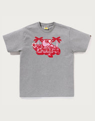 PALM RESORT CAMO MILO ON BAPE TEE MENS