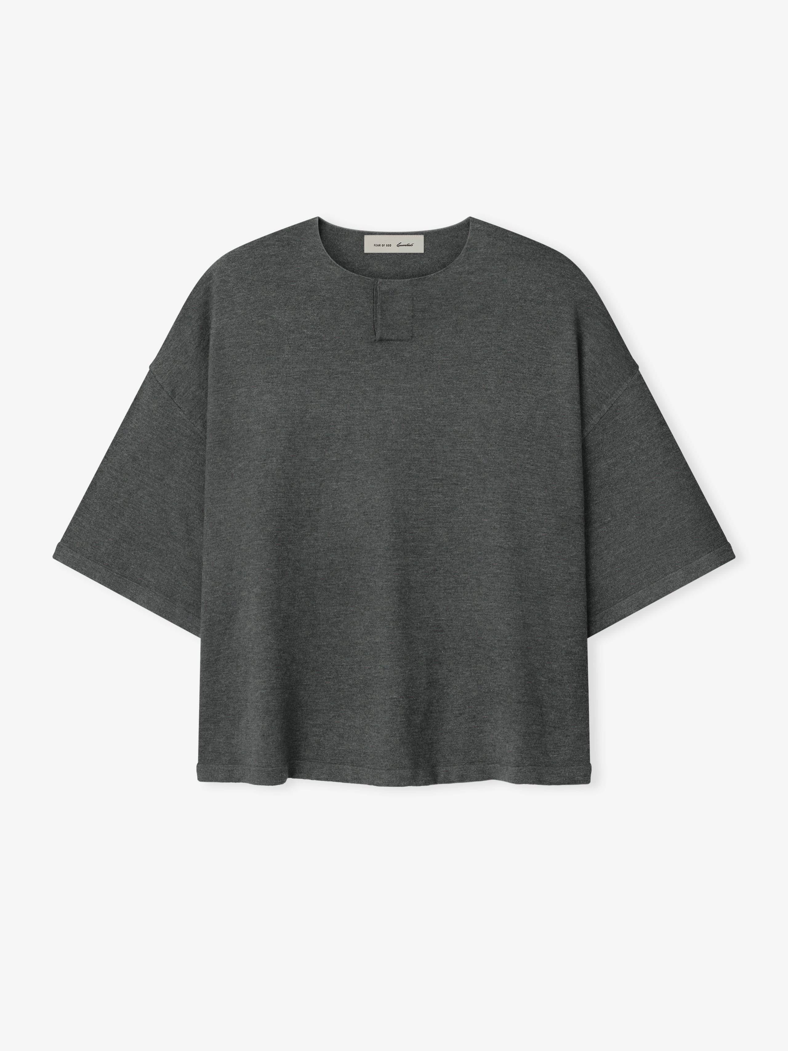Soft Knit Short Sleeve Henley